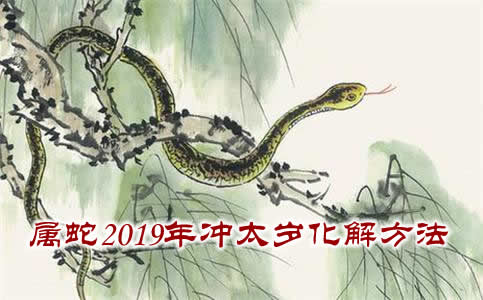 2019年冲太岁的生肖 属蛇2019年冲太岁化解方法