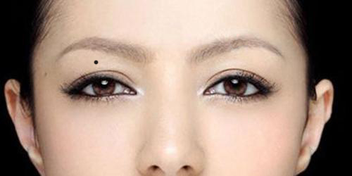 女人右眼与眉毛间的痣代表什么
