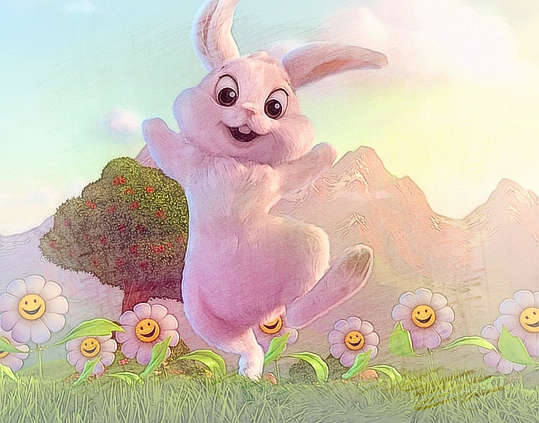  梦见一群白兔
