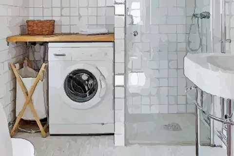 洗衣机的最佳摆放位置 你的洗衣机摆对了吗