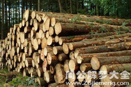 木材一堆