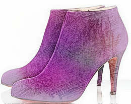 梦见紫色的鞋