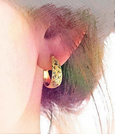 耳环、耳镯